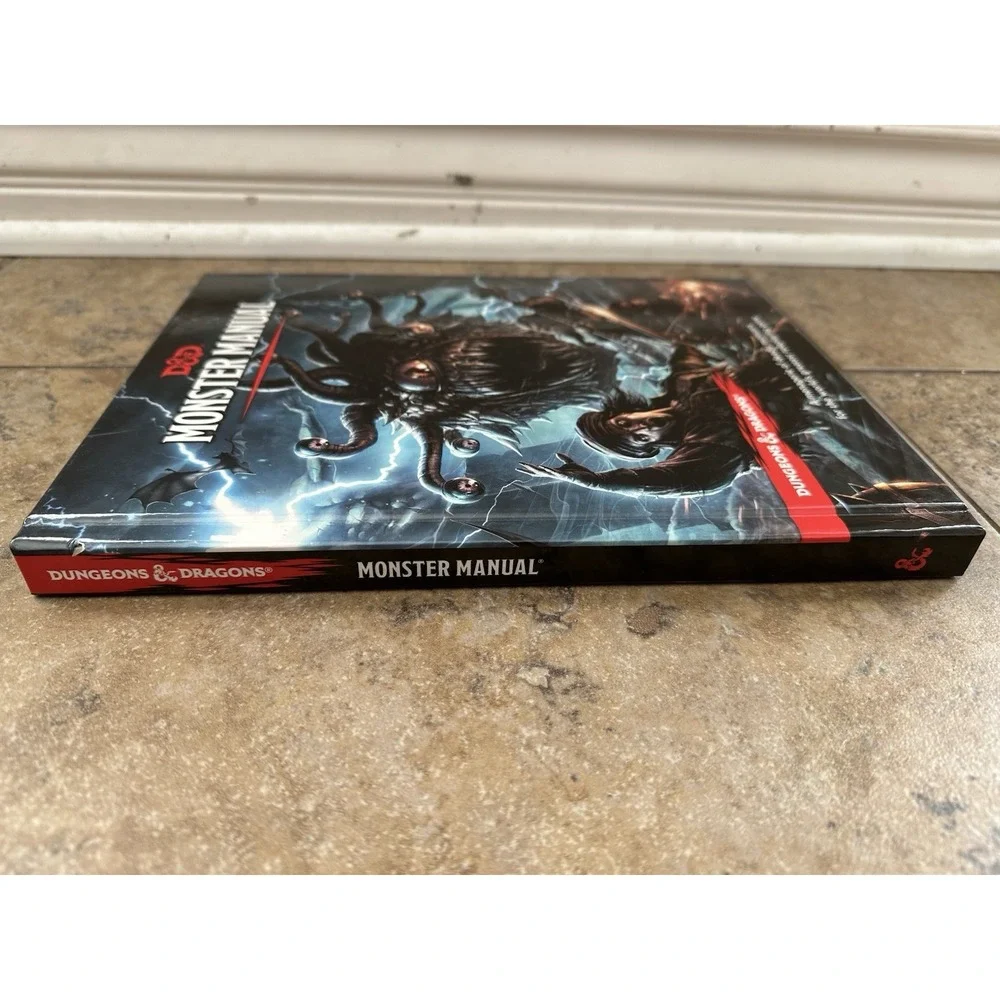 D&D Monster Manual Dungeons & Dragons Hardcover 2014 1st Printing